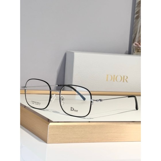 Dior Black & Silver Titanium Optical Glasses